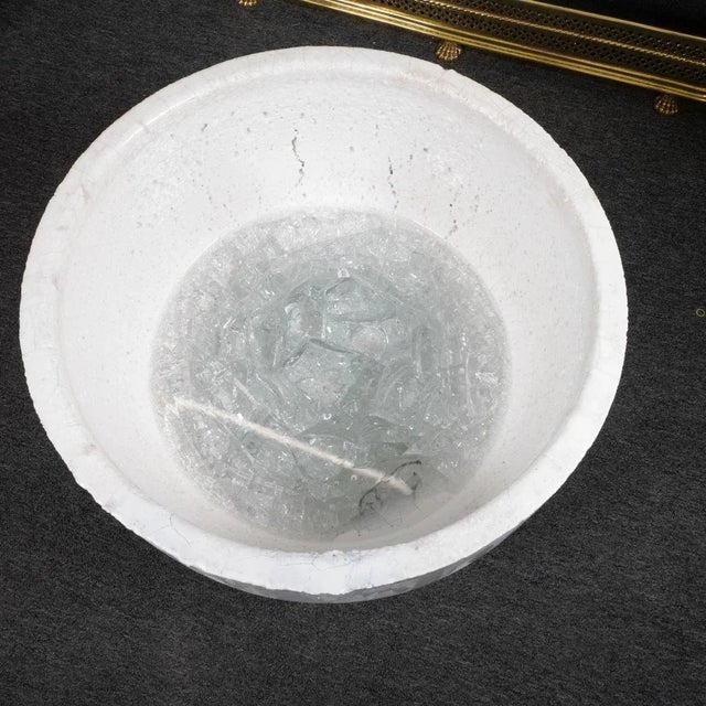 Industrial Salvage Melt Pot Coffee Table For Sale - Image 11 of 12