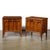 Mid-Century Modern Pair of Mid-Century Perspecta Nightstands W/ Sculptural Front by Kent Coffey For Sale - Image 3 of 12