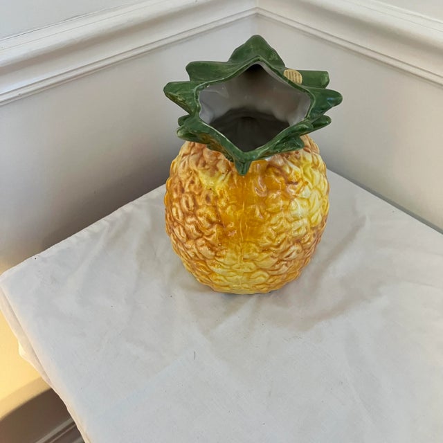 Vintage Italian Pineapple Pitcher For Sale - Image 4 of 6