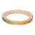 Natural Multi Gemstone 4.4cts Ring in 18k Gold For Sale