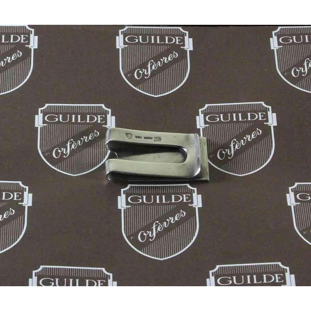 Sterling Silver Mexican Money Clip. For Sale - Image 11 of 13