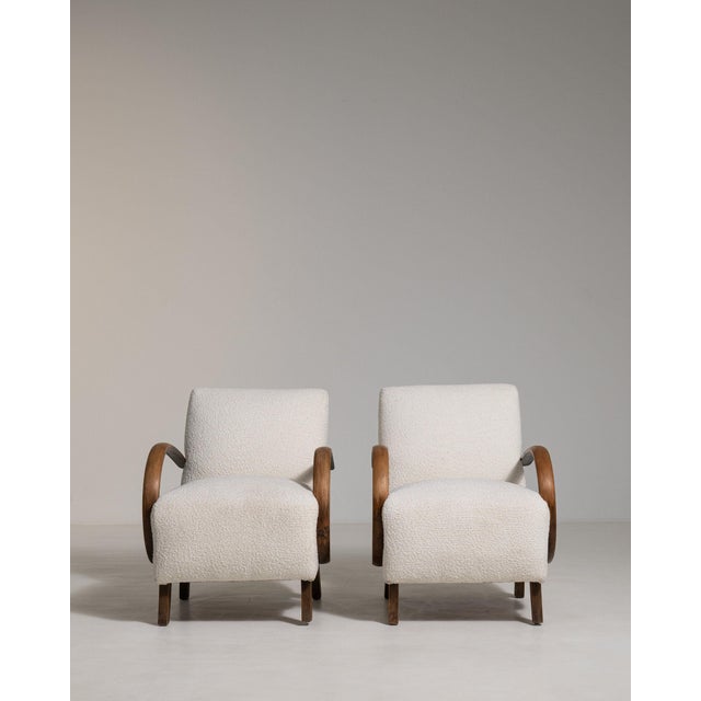 19th Century 19th Century France Cream Wood Armchair For Sale - Image 5 of 11