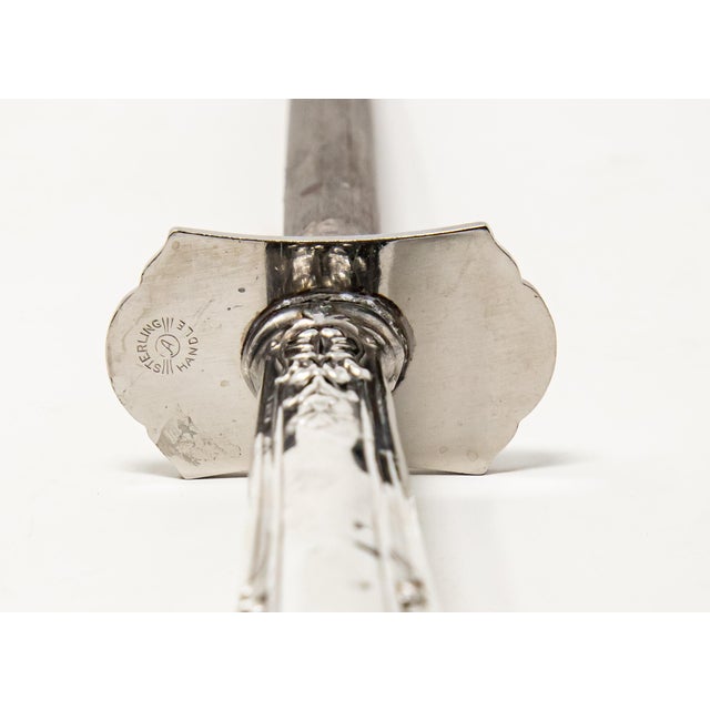 Mid 20th Century Sterling Silver Knife Sharpener For Sale In Nashville - Image 6 of 11