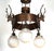 Brown Antique Art Nouveau Chandelier, 1890s For Sale - Image 8 of 15