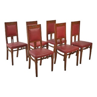 Chairs, 1920s-1930s, Set of 6 For Sale