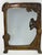Metal Lady of the Lake Antique Art Nouveau Bronze Mirror Circa 1930 For Sale - Image 7 of 12