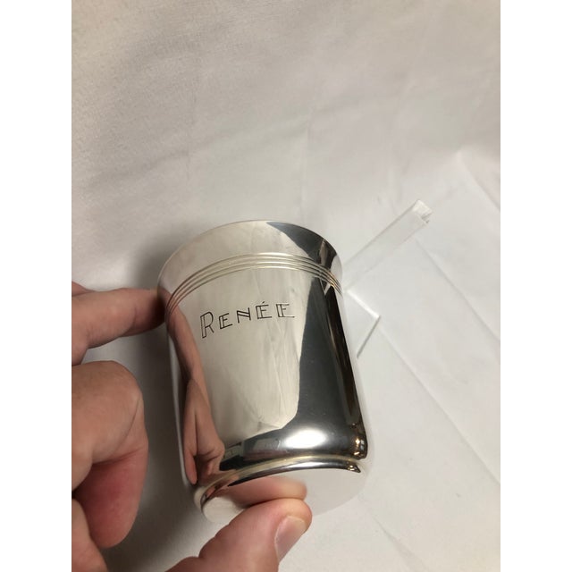 Christofle Silver Plate Cup For Sale In Lexington, KY - Image 6 of 8