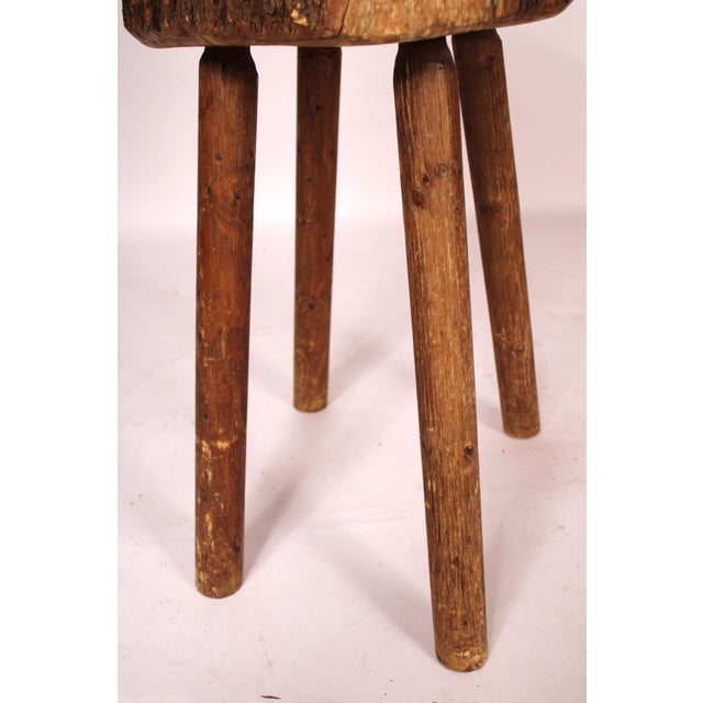 Country Butcher Block Tab;le For Sale - Image 10 of 12