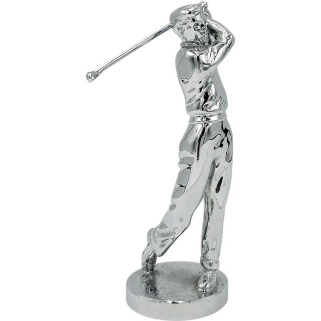 Vintage Louis Lejeune Golfer Car Ornament For Sale - Image 12 of 12