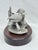 Vintage Pewter Duck Sculpture For Sale - Image 4 of 8