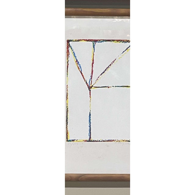 Paper Angelo De Sousa, Abstract Composition, Screen Printing For Sale - Image 7 of 8