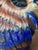 Ceramic Vintage Large Italian Majolica Pottery Rooster Chicken Sculpture - 17" For Sale - Image 7 of 7