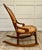 Antique Victorian Carved Wood Hand-Caned Rocking Chair For Sale - Image 11 of 17
