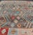 Mid 20th Century Mid 20th Century Modern Diamonds and Tribal Design Rug in Gray Background and Vivid Colors For Sale - Image 5 of 12