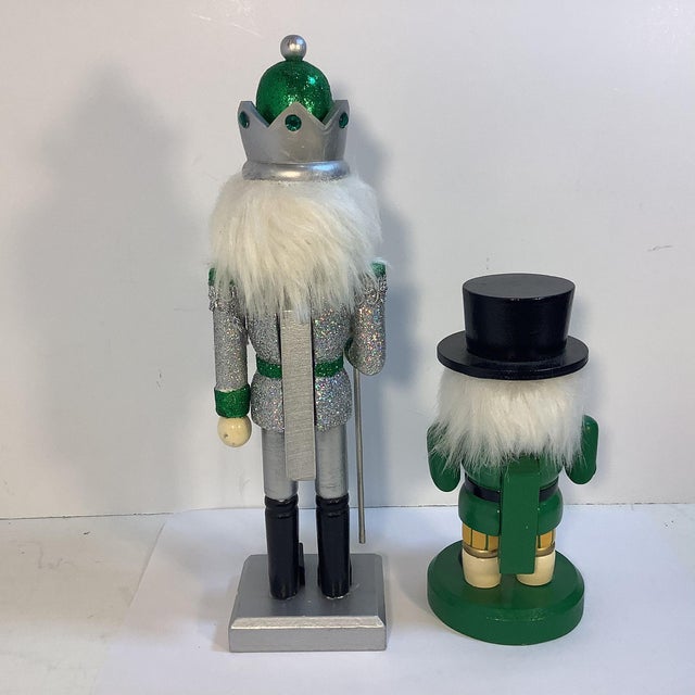 Vintage German Wooden Small Scale Nutcrackers Set of 2 Chairish