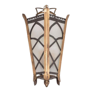 Vintage Gilt Metal Lantern