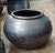 Early 21st Century Capria Black Earth Ware Vintage Pot Planter For Sale - Image 5 of 5