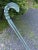 Antique 19th C. Blue Twist Glass Victorian End-of-Day Whimsy Art Hand Blown Cane For Sale - Image 17 of 18