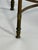 1930s Vintage Brass Side Table For Sale In Los Angeles - Image 6 of 7