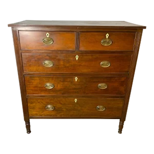 Cherry 19th Century Sheraton Chest