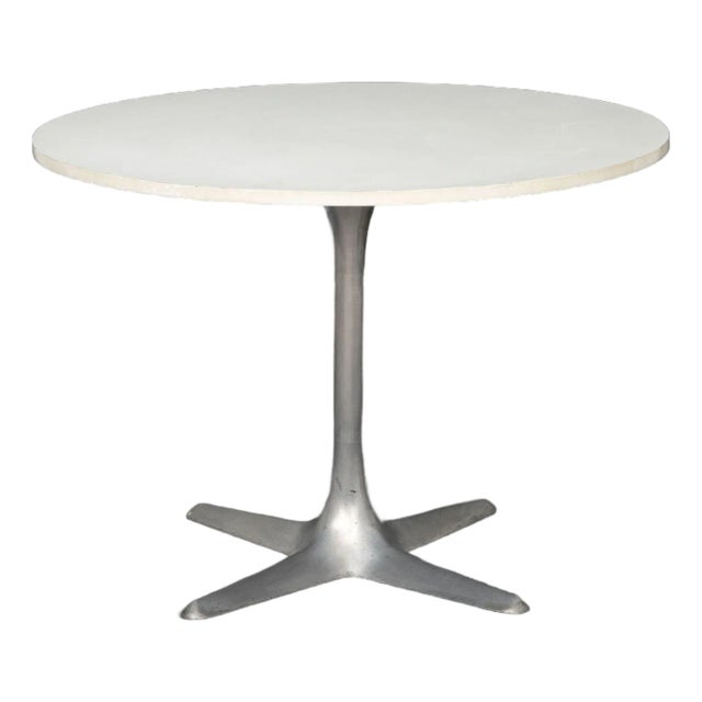 Circular Top Steel Center Table For Sale
