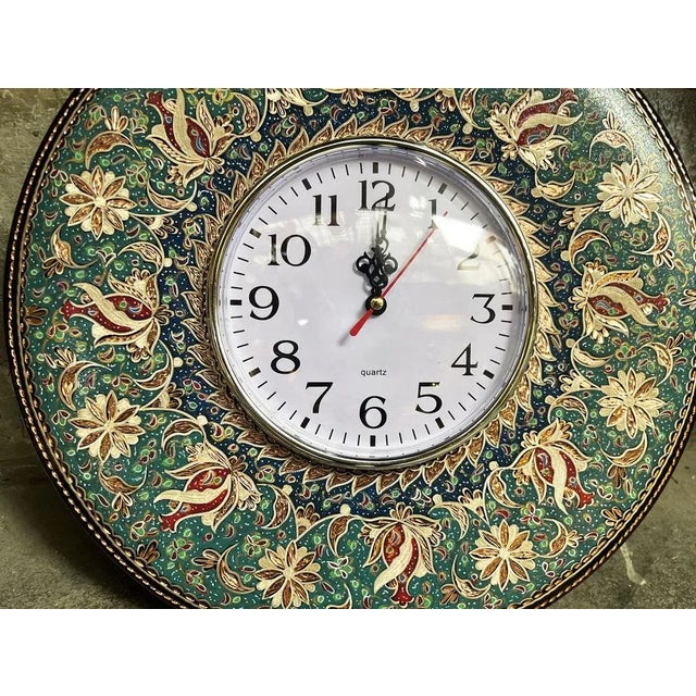 Handmade Copper Clock For Sale - Image 5 of 11