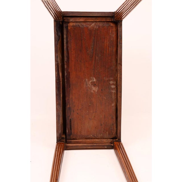 Antique Top Game Table with Inlaid Chessboard, 1860 For Sale - Image 14 of 18