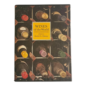 “Wines of the World” Culinary Hardcover Book & Slipcover