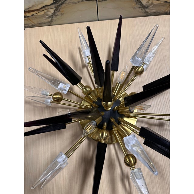 Mid-Century Modern Sparta 6 Light by HVL For Sale - Image 3 of 9
