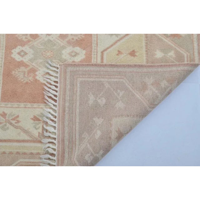 Handmade Wool Faded Rug, Turkey For Sale - Image 10 of 11
