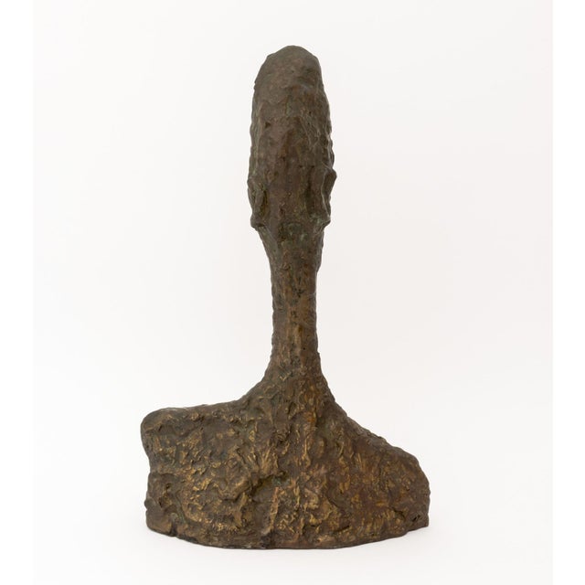 Bronze Philip and Kelvin LaVerne Male Figure Bronze Bust For Sale - Image 8 of 12