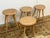 Space Copenhagen for Mater Soaped Oak Wood Counter Stools, Set of Four For Sale - Image 12 of 12