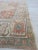 1900 - 1909 Midcentury Oushak Rug in Neutrals, Flesh Tones, Blues For Sale - Image 5 of 11