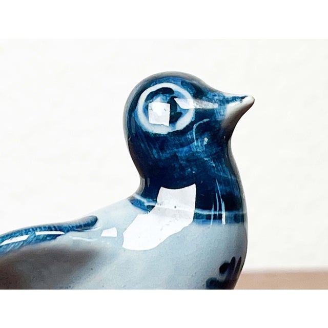 Mid-Century Modern Danish Studio Pottery Bird Candleholder from Søholm, 1960s For Sale - Image 4 of 17