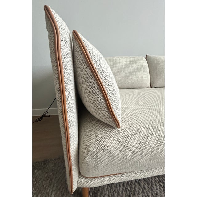 Hay Silhouette 2-Seater Sofa by GamFratesi in Kvadrat Coda Fabric For Sale - Image 4 of 10