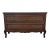 French Provincial Walnut Dresser | Lowboy Chest | Louis XV Style Vintage Wood Dresser | Tv Stand | Traditional Bedroom Storage Furniture For Sale