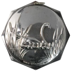 1977 Towle Sterling Seven Swans a Swimming Ornament