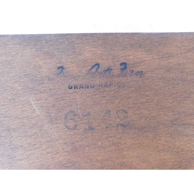 Fine Arts Furniture NeoClassical Regency Revival Marble Top Console Table 32"w For Sale - Image 13 of 13