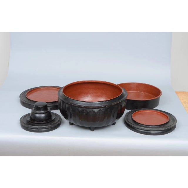 Burmese Lacquered Offering Bowl For Sale In Boston - Image 6 of 7