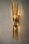 2020s Huge Italian Lively Amber Murano Glass Wall Sconce For Sale - Image 5 of 5