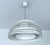 Silver Large Space Age Pendant Light from Yamagiwa For Sale - Image 8 of 16