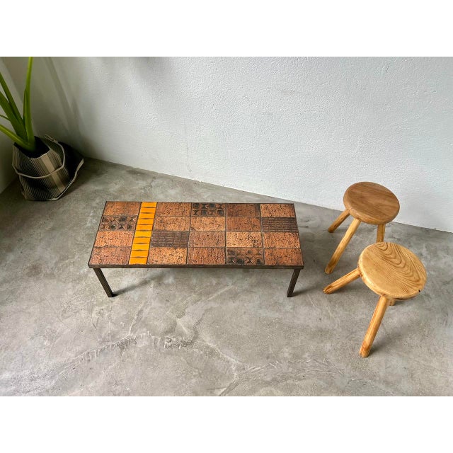 French Coffee Table from Vallauris, 1960 For Sale - Image 14 of 18