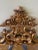 Mid 20th Century Mid 20th Century Italian Rococo Style Carved Giltwood Filigree Wall Mirror For Sale - Image 5 of 9