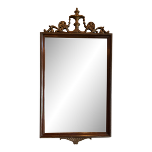 Federal Style Mahogany Mid 20th Century Wall Mirror