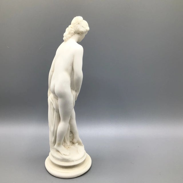 1950s Bonded Marble Statue XVIII Secolo, Da Étienne-Maurice Falconet For Sale - Image 5 of 13