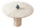 Organic Travertine Dining Table, Italy, 1970s For Sale