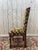 Louis XIII Chairs in Turned Wood and Velvet, Set of 4 For Sale - Image 4 of 10