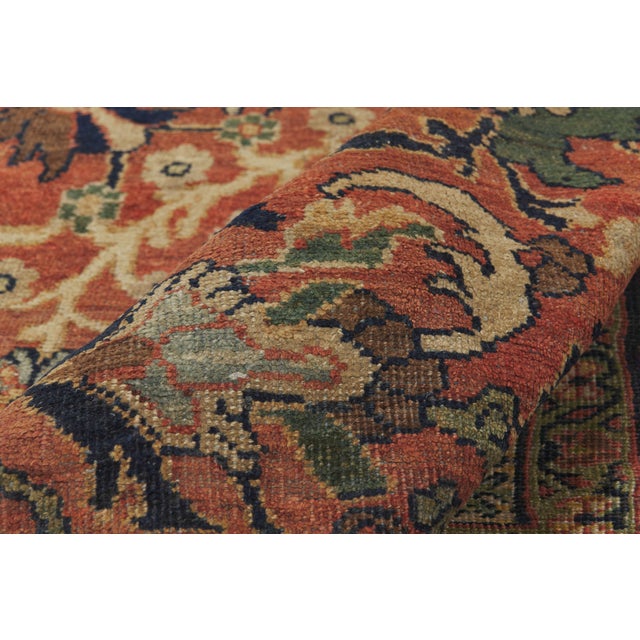 Late 19th Century Persian Sultanabad Rug, 11'05 X 20'00 For Sale In Dallas - Image 6 of 10