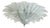 Decorative Venetian Leaves Murano Glass Flush Mount by Simoeng For Sale