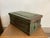 Green Early 20th Century Rustic Green Painted Wooden Storage Chest or Trunk For Sale - Image 8 of 14